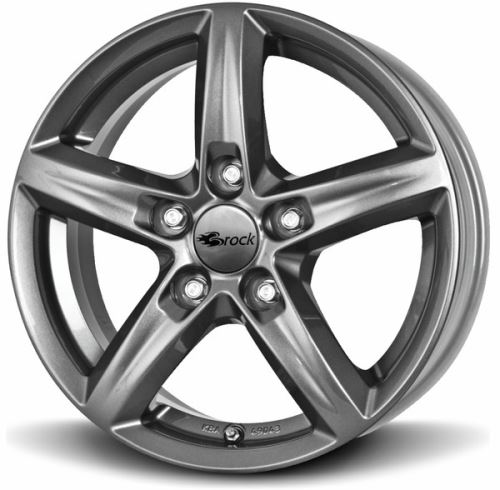 Alu disk BROCK RC24 6x15, 4x98, 58.1, ET35 Titan Metallic (TM)