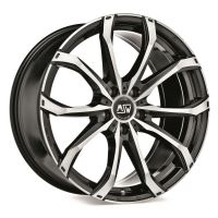 Alu disk MSW OFF-ROAD &amp; VAN MSW 48 VAN 7.5x18, 5x160, 65.1, ET48 GLOSS BLACK FULL POLISHED