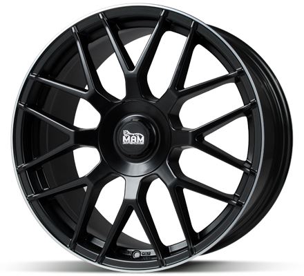 Alu disk MAM GT1 MBLP 8,5x20 5x112 ET45 čierny matný