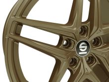 Alu disk SPARCO RECORD 8x19, 5x112, 73, ET45 RALLY BRONZE (4)