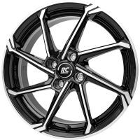 Alu disk Brock RC36 7x17, 4x98, 58.1, ET35 Schwarz Glanz Voll-Poliert (SGVP)