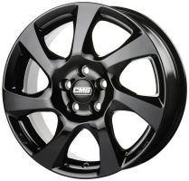 Alu disk CMS C24 6.5x16, 4x100, 67.2, ET37 Complete Black Gloss