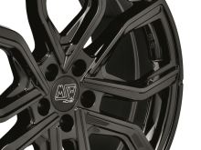 Alu disk MSW URBAN CROSS MSW 41 10.5x20, 5x112, 73, ET40 GLOSS BLACK (7)
