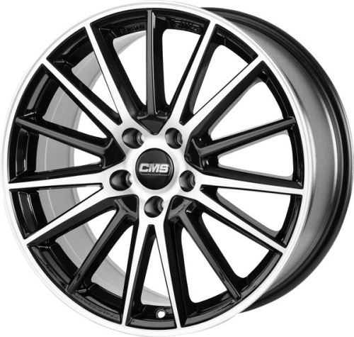 Alu disk CMS C23 7x17, 5x112, 66.5, ET44,5 Diamond Black Gloss