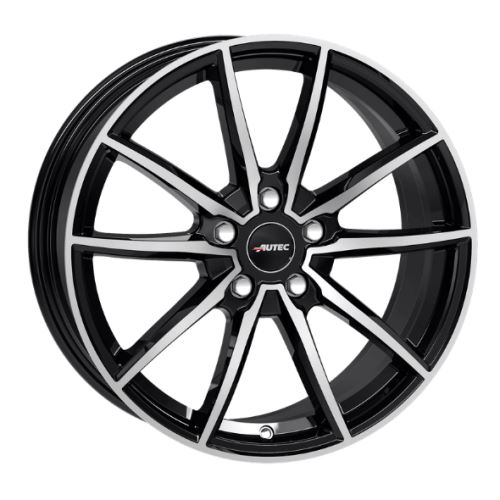 Alu disk AUTEC Skara 8x19, 5x112, 66.6, ET46 Black polished