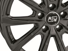 Alu disk MSW ALL SEASON MSW 79 7.5x18, 5x112, 66.6, ET25 GLOSS DARK GREY (4)