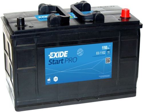 EXIDE Autobatérie StartPRO 12V 110Ah 750A 345x175x239mm