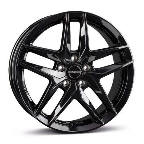Alu disk Borbet Z 7.5x18, 5x112, 57.1, ET48 black glossy