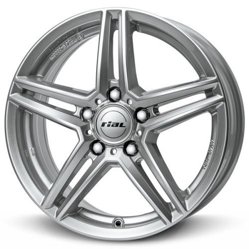 Alu disk RIAL M10 8x18, 5x112, 66.5, ET38 polar-silver