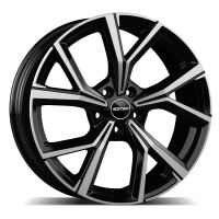 Alu disk GMP Mentor 8x19, 5x112, 66.5, ET45 Black Diamond