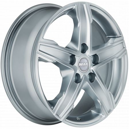 Alu disk MAK KING5 8x18, 5x112, 66.6, ET52 SILVER