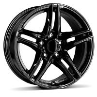 Alu disk Borbet XR 7.5x16, 5x112, 66.6, ET45 black glossy