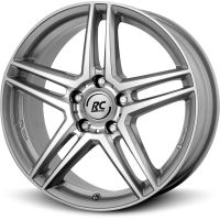 Alu disk Brock RCD17 8x18, 5x112, 66.6, ET38 Kristallsilber (KS)