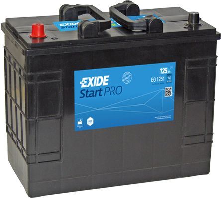 EXIDE Autobatérie StartPRO 12V 125Ah 760A 349x175x290mm