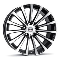 Alu disk Borbet BLX 10x20, 5x112, 72.5, ET35 black polished matt