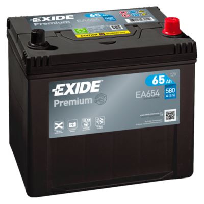 EXIDE Autobatérie PREMIUM 12V 65Ah 580A, 230x173x222mm