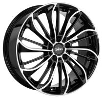 Alu disk CARMANI 29 Oxsoul 8x19, 5x112, 66.6, ET32 black full polish