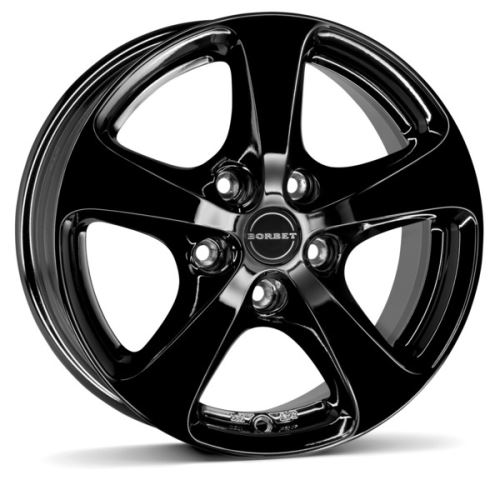 Alu disk Borbet CC 7x17, 5x112, 66.5, ET50 black glossy