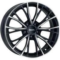 Alu disk MAK MARK 8.5x19, 5x120, 72.6, ET38 BLACK MIRROR