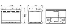 Autobatérie EXIDE Štart-Stop EFB 12V 60Ah 520A (1)