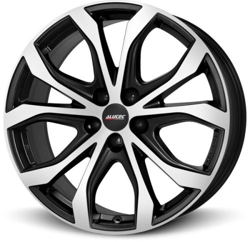 Alu disk ALUTEC W10X 9.0x20, 5x112, 57.1, ET40 racing-schwarz frontpoliert