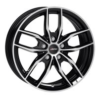 Alu disk AUTEC Bavaris 8x19, 5x112, 66.6, ET54 Black polished
