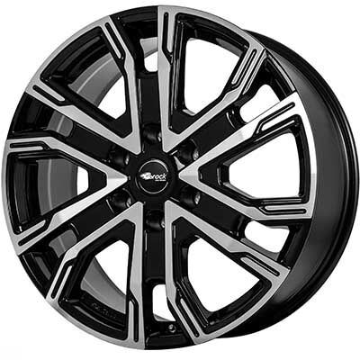 Alu disk Brock MMDA08 8.5x20, 6x139,7, 67.1, ET40 Schwarz Glanz Voll-Poliert (SGVP)