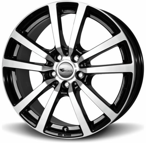 Alu disk Brock RC25 8.5x19, 5x120, 65.1, ET50 Schwarz Glanz Voll-Poliert (SGVP)