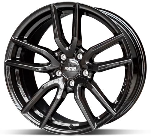 Alu disk Platin P92 FullBlack 6,5x16 5x112 ET50 čierny lesklý