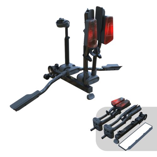 Nosič bicyklov na ťažné zariadenie TMK FLY 02 - black
