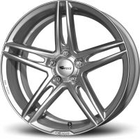 Alu disk Brock B33 8x18, 5x114,3, 72.6, ET35 Kristallsilber (KS)