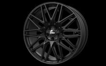 Alu disk CMS C25 8x19, 5x108, 63.4, ET50 Matt Black
