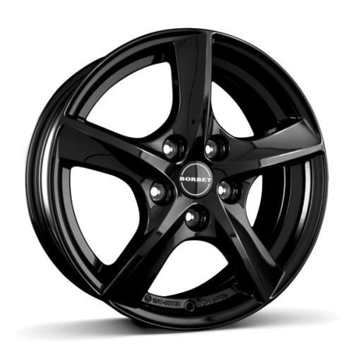 Alu disk Borbet TL 7x17, 5x112, 66.5, ET42 black glossy