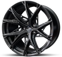 Alu disk Keskin KT24C BP 8,5 x19 5x112 ET30 čierny lesklý