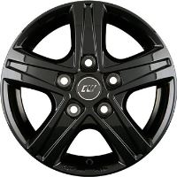 Alu disk Borbet CWD 6.5x16, 5x112, 66.5, ET52 black glossy