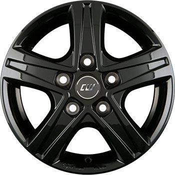 Alu disk Borbet CWD 6x16, 5x130, 78.1, ET68 black glossy