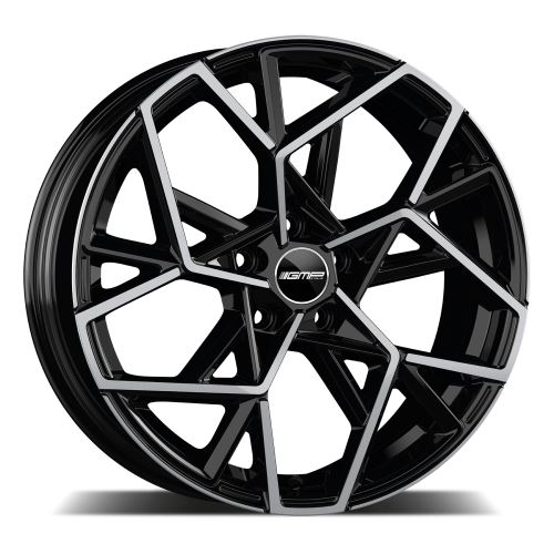 Alu disk GMP Cartesio 6.5x16, 5x112, 66.5, ET45 Black Diamond