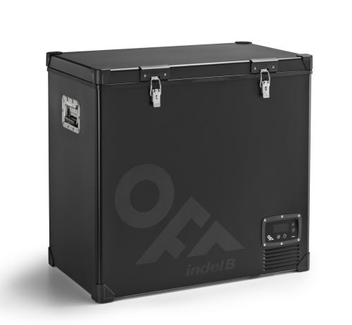 Přenosná kompresorová autochladnička Indel B TB130 Steel OFF 12/24V 130 litrů