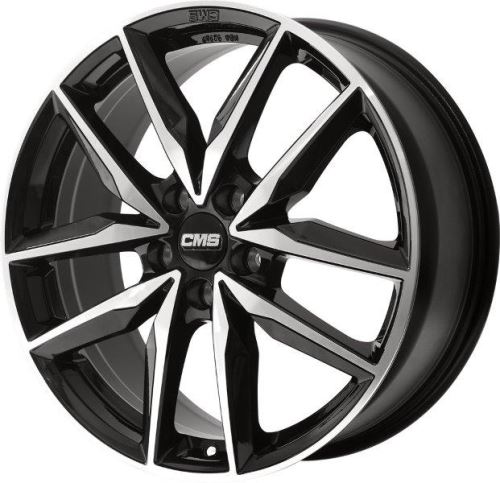 Alu disk CMS C28 7x17, 5x108, 65.1, ET44 Diamond Black Gloss