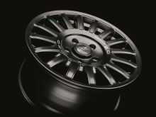 Alu disk OZ Perform. SUV-Offroad RALLY RAID 8.5x18, 6x114,3, 66.1, ET40 MATT BLACK SILVER LETTERING (3)
