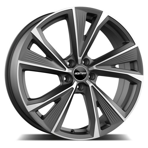 Alu disk GMP Evento 8x18, 5x112, 66.5, ET35 Matt Anthracite Diamond