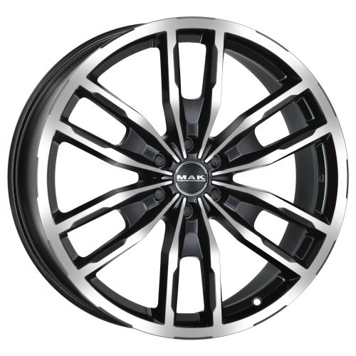 Alu disk MAK PEAK 9x20, 6x114.3, 66.1, ET30 BLACK MIRROR