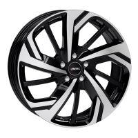 Alu disk AUTEC Rixon 7.5x19, 5x112, 66.5, ET32 Black polished