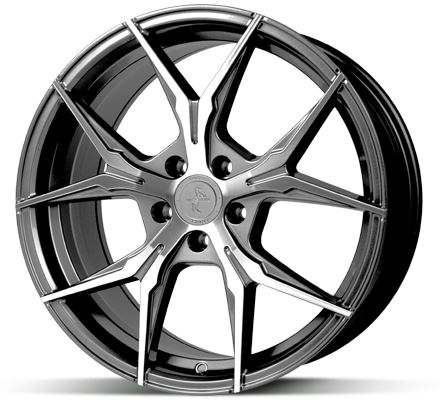 Alu disk Keskin KT19 PFP 8x18 5x112 ET45 titánový leštený