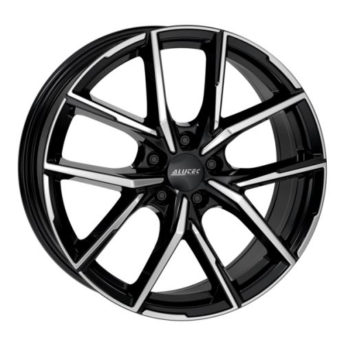 Alu disk ALUTEC Aveleno 8.0x19, 5x108, 70.1, ET45 diamant-schwarz frontpoliert