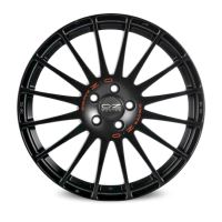 Alu disk OZ ŠPORT SUPERTURISMO GT 8x18, 5x114,3, 75, ET40 MATT BLACK RED LETTERING