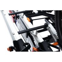 Nosič bicyklov na ťažné zariadenie Aguri Active Bike PRO 2 Silver sklopný + adaptér pre 3. kolo (3)