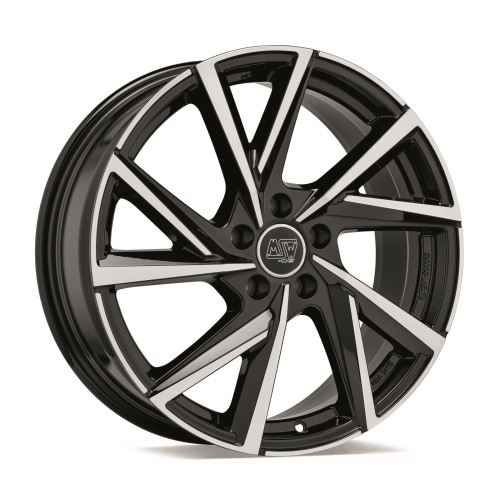 Alu disk MSW ALL SEASON MSW 80-5 7.5x18, 5x108, 63.4, ET45 GLOSS BLACK FULL POLISHED