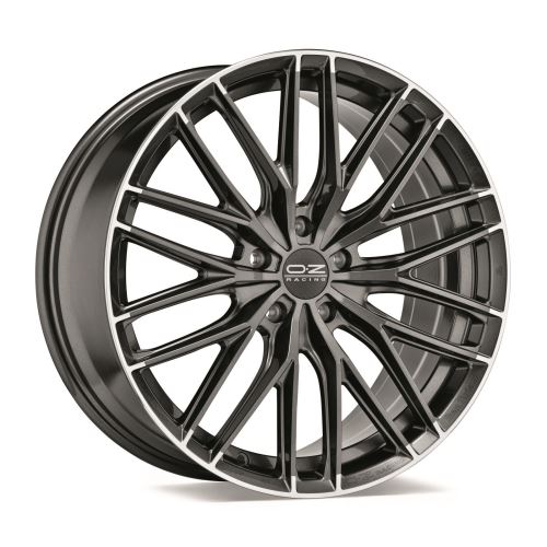 Alu disk OZ I-Tech GRAN TURISMO HLT 8.5x19, 5x112, 75, ET38 STAR GRAPHITE DIAMOND LIP
