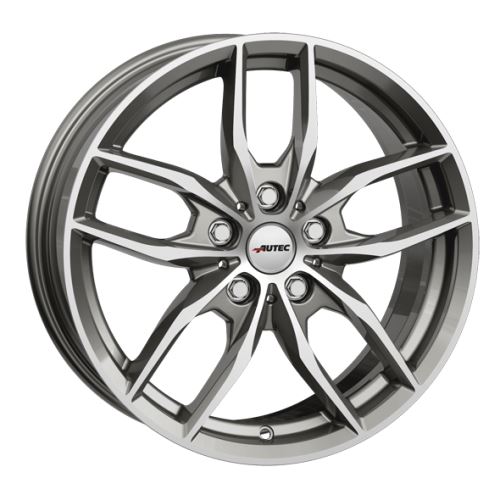 Alu disk AUTEC Bavaris 8x19, 5x112, 66.6, ET57 Titanium silver polished